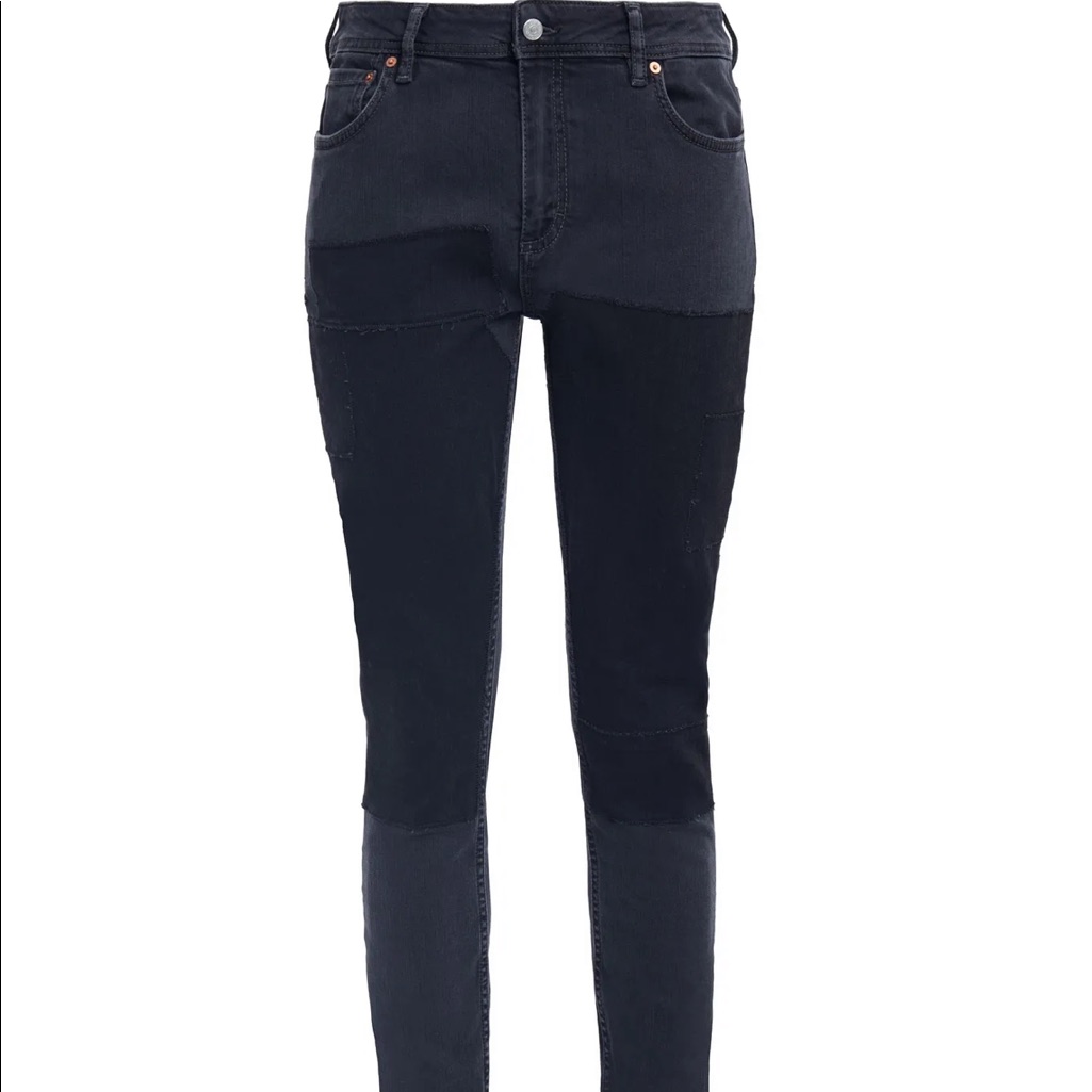 Acne Studios Bla Konst Climb Black Patch Jean